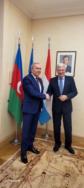 Azerbaijan, Luxembourg discuss prospects for development of bilateral relations