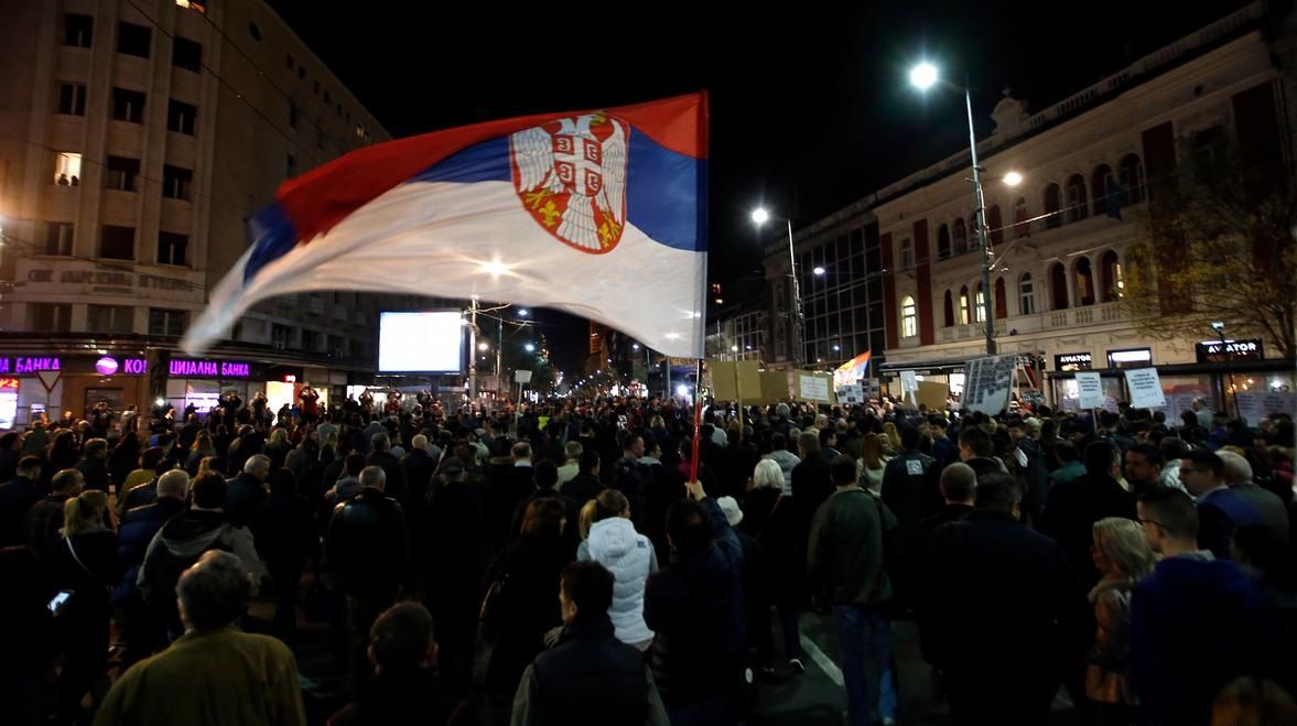 Events in Belgrade look as duplicate of West's scenario in S Caucasus