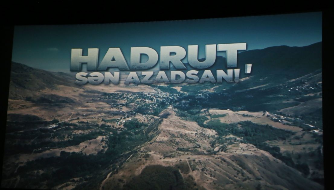 Nizami Cinema premieres documentary "Hadrut, you are free!" [PHOTOS]