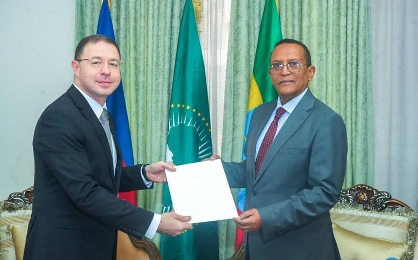 New Azerbaijani ambassador to Ethiopia presented credentials [PHOTOS]