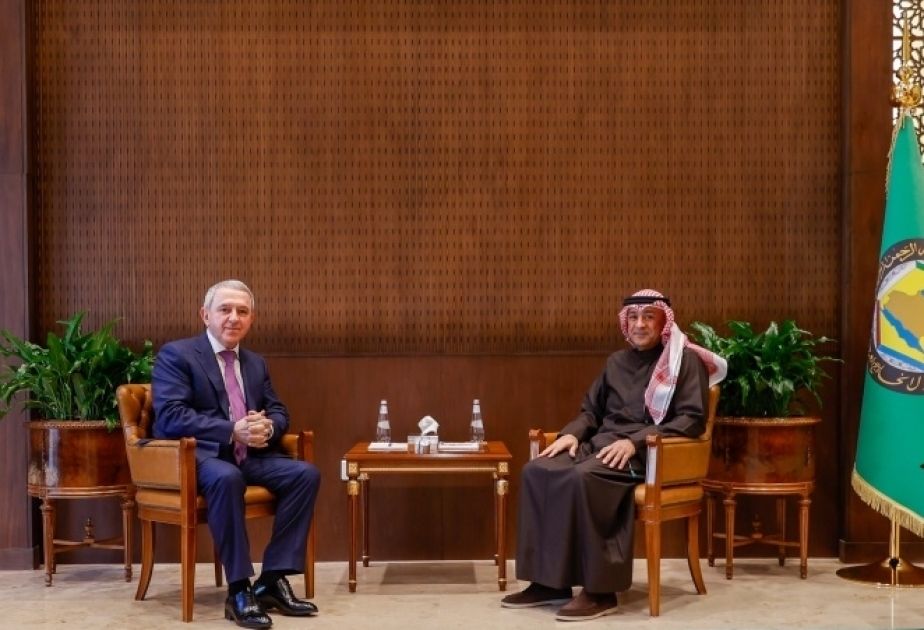 Azerbaijan's Ambassador meets Gen Sec of Gulf Cooperation Council to discuss cooperation