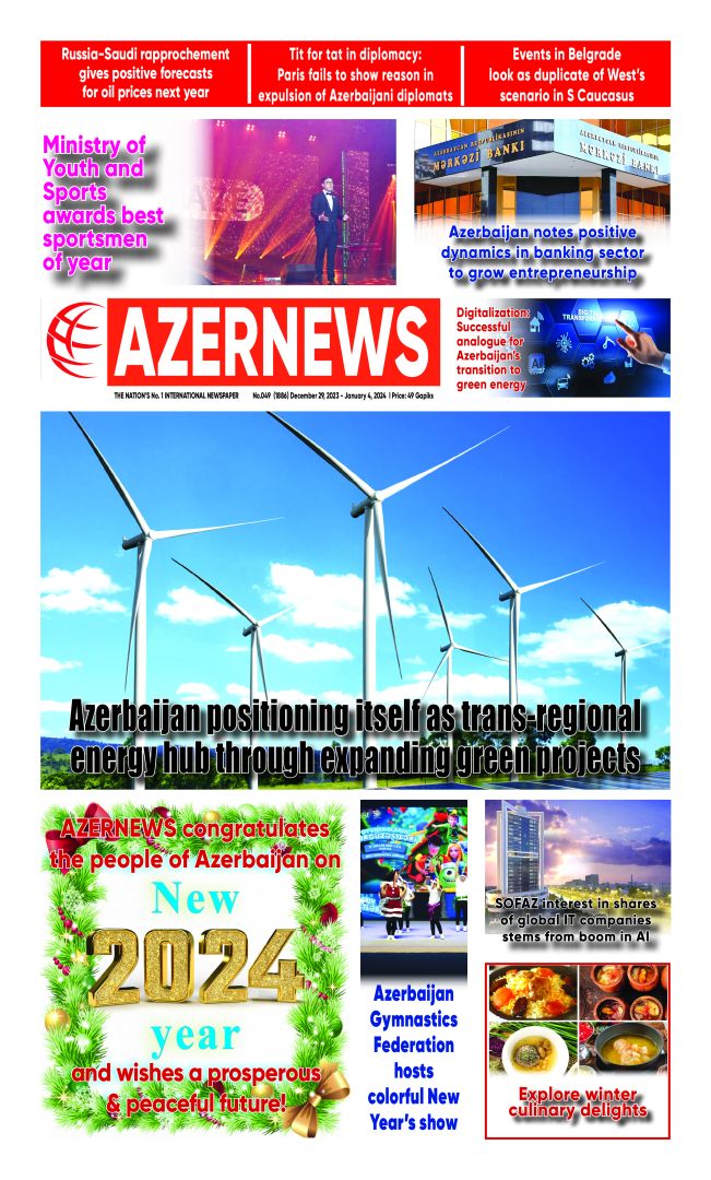 AZERNEWS releases another print issue