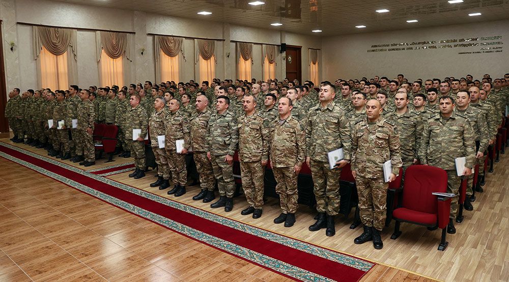 Azerbaijani army holds meetings to summarise 2023 results [PHOTOS]