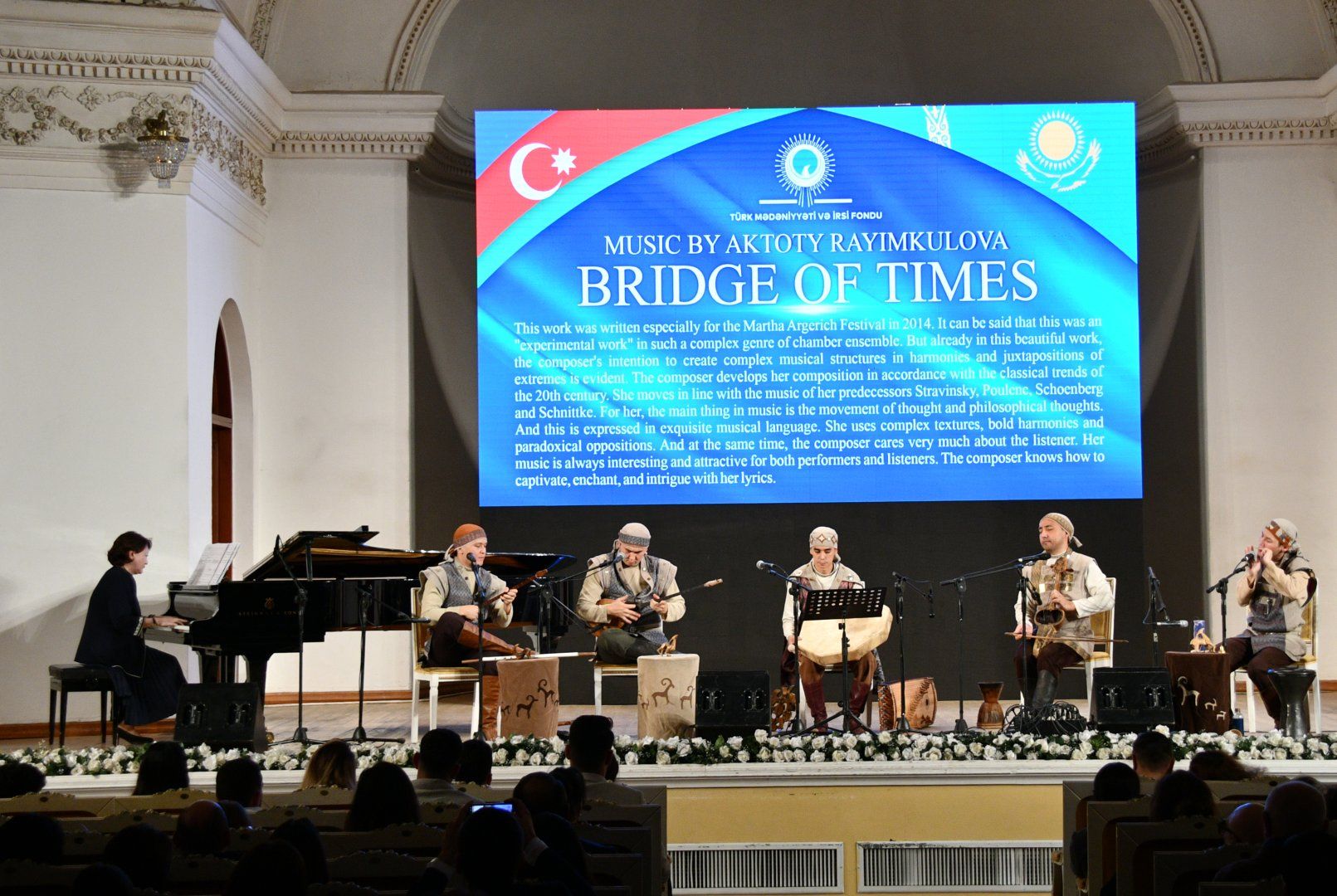 Azerbaijani and Kazakh musicians captivate Baku audience [PHOTOS]