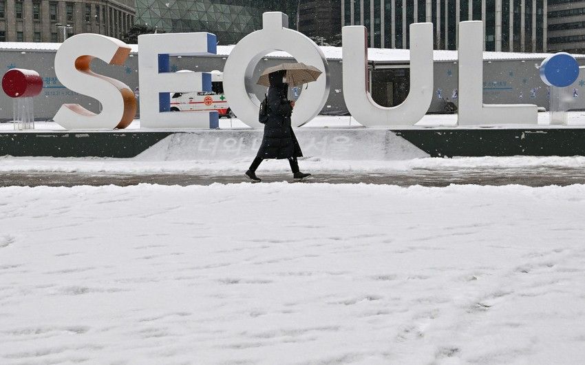 Seoul sees heaviest December snowfall in over 40 years