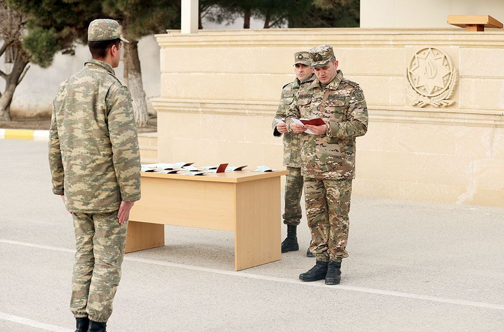 Another group of servicemen completed their active military service [VIDEO]