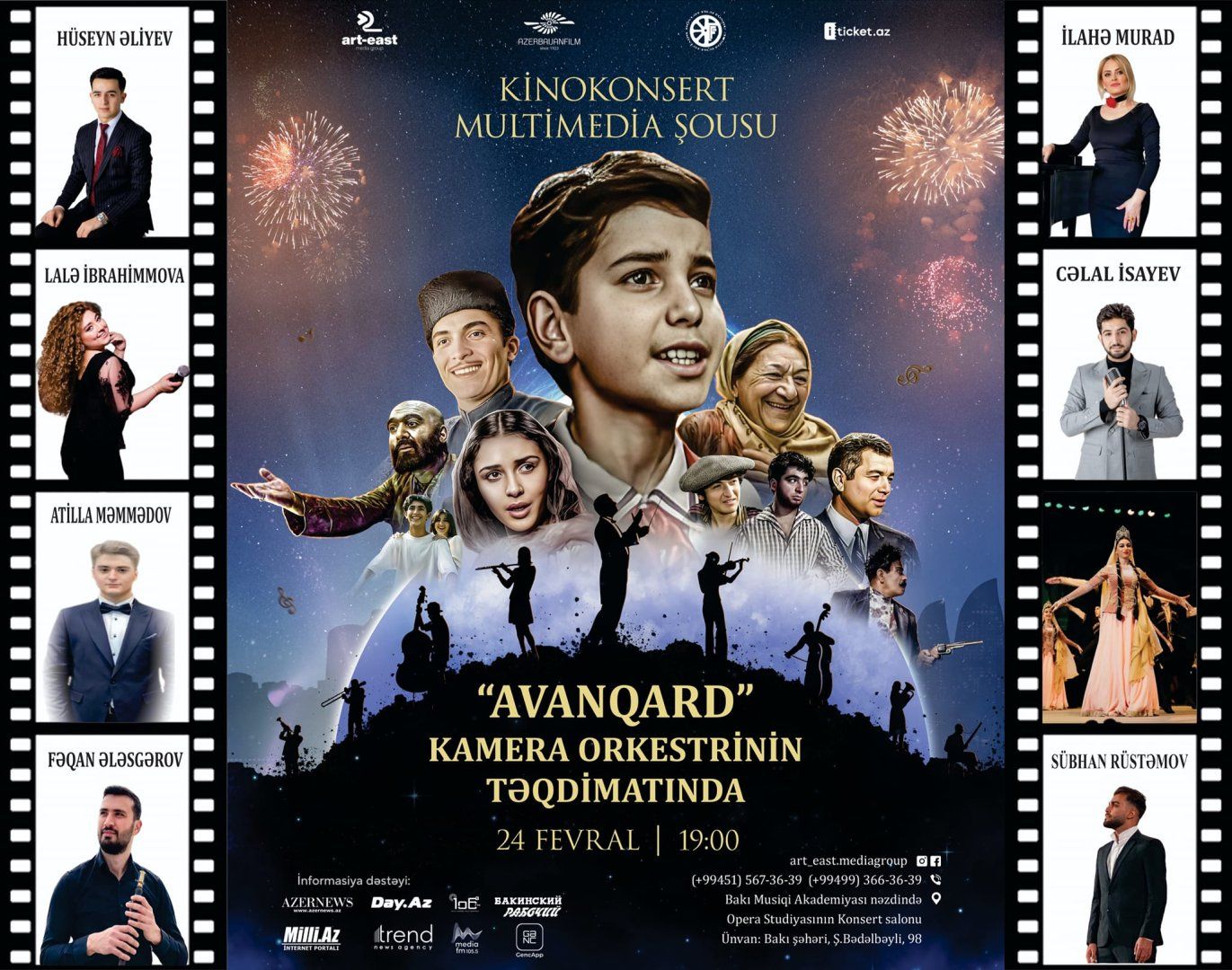 Avanqard Chamber Orchestra to present Kinokonsert show