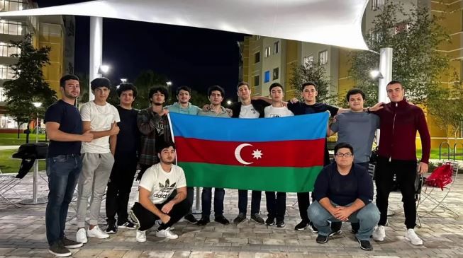 Flag raised at University of South Florida represents students from Azerbaijan [PHOTOS\VIDEO]