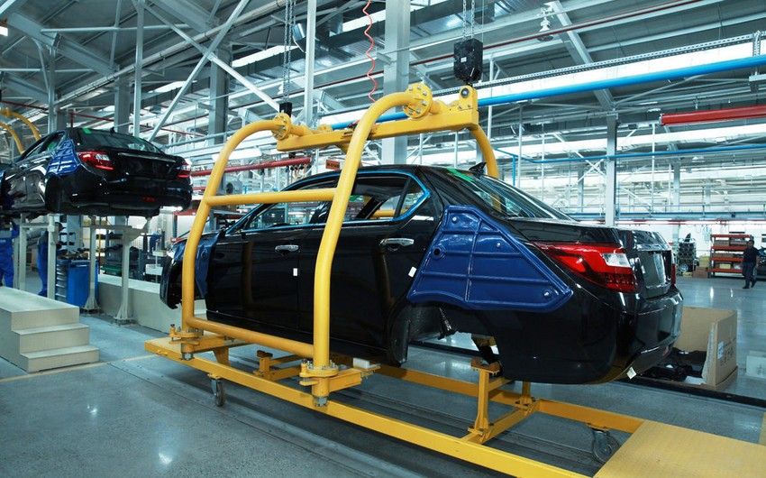 Azerbaijan doubles the production of automobiles in its industrial zones