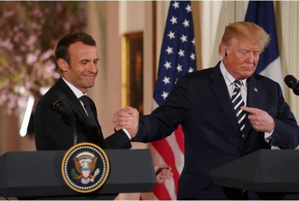 French Le Figaro says Trump sympathises with Macron