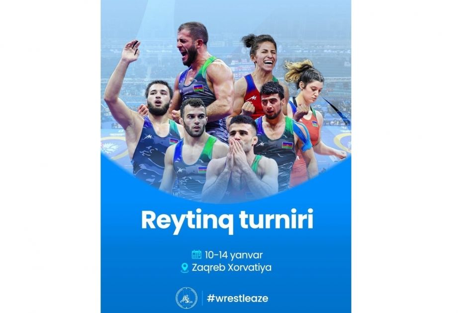 Azerbaijani wrestlers to test their strength at Zagreb Open 2024