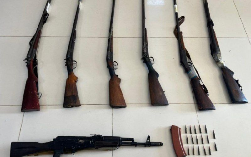 Large quantities of weapons and ammunition found in Khankandi and Khojali