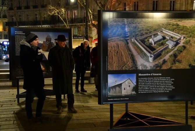 Paris square exhibits another bunch of Armenian lies