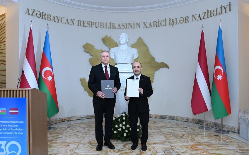 Azerbaijani-Latvian diplomatic relations celebrate 30th anniversary [PHOTOS]