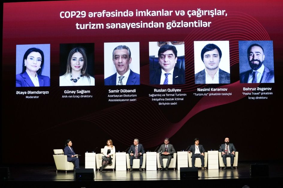 Tourism Industry Entities discuss main opportunities & challenges on COP29 eve [PHOTOS]
