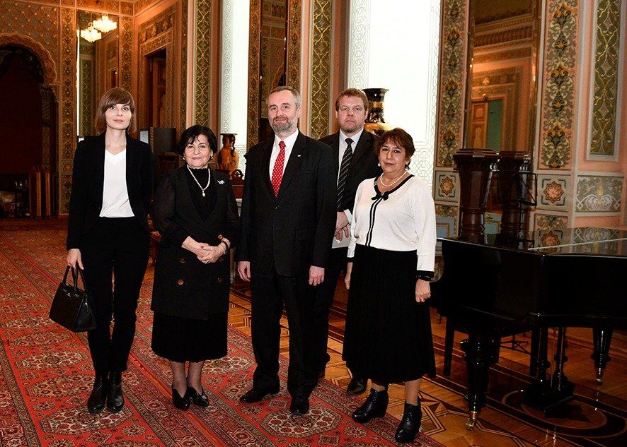 Polish Ambassador visits Azerbaijan's National History Museum [PHOTOS]
