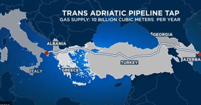 Volumes of Azerbaijani gas pumped through TAP announced