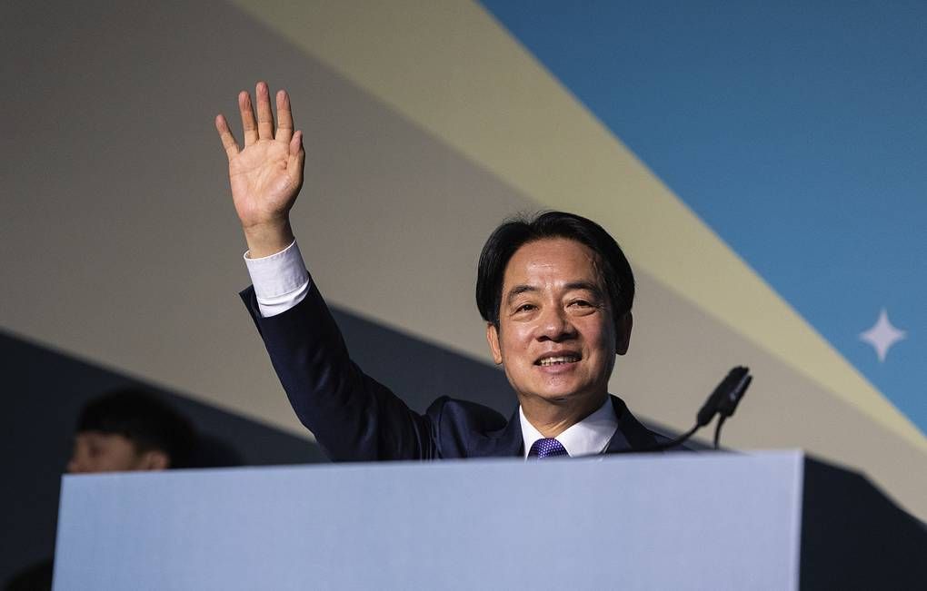 Lai Ching-te from Taiwan’s ruling party claims victory in presidential ...