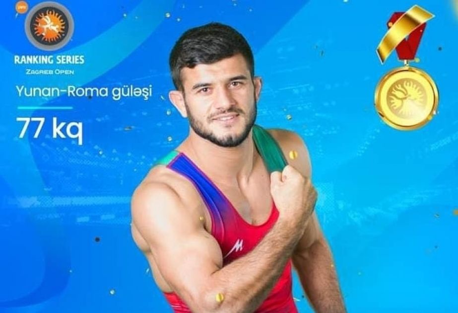 Azerbaijani GrecoRoman wrestler wins gold at Zagreb Open 2024