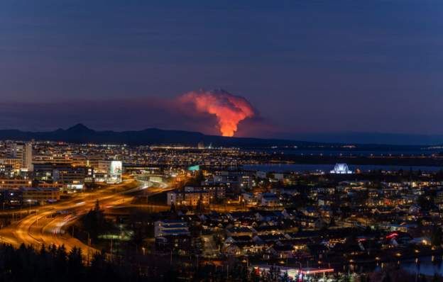 Another volcanic eruption occurs in Iceland [PHOTOS]