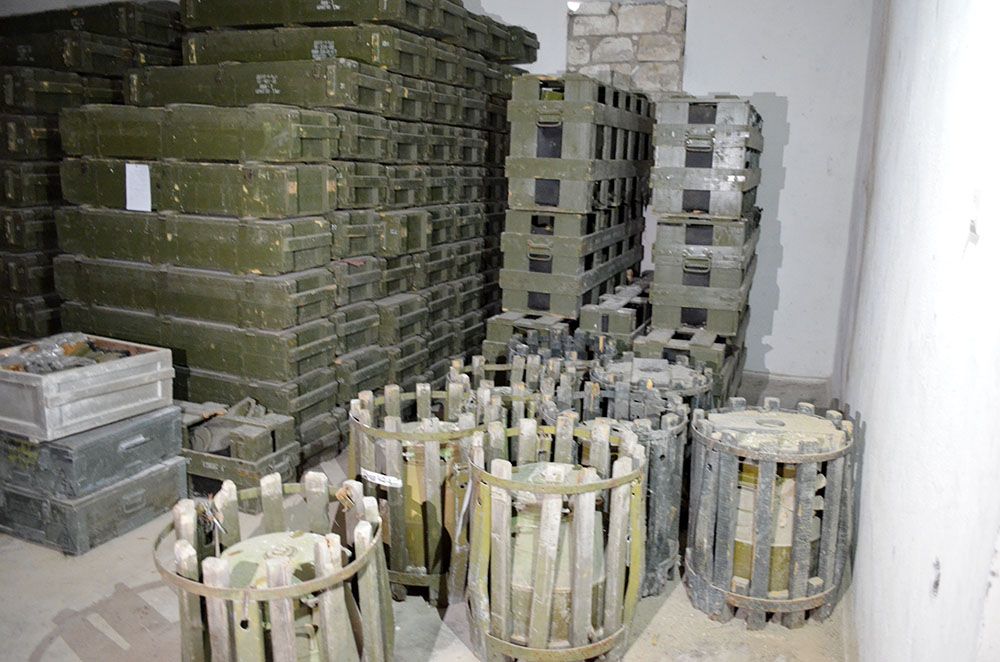 Another ammunition depot discovered in Garabagh region [PHOTOS\VIDEO]