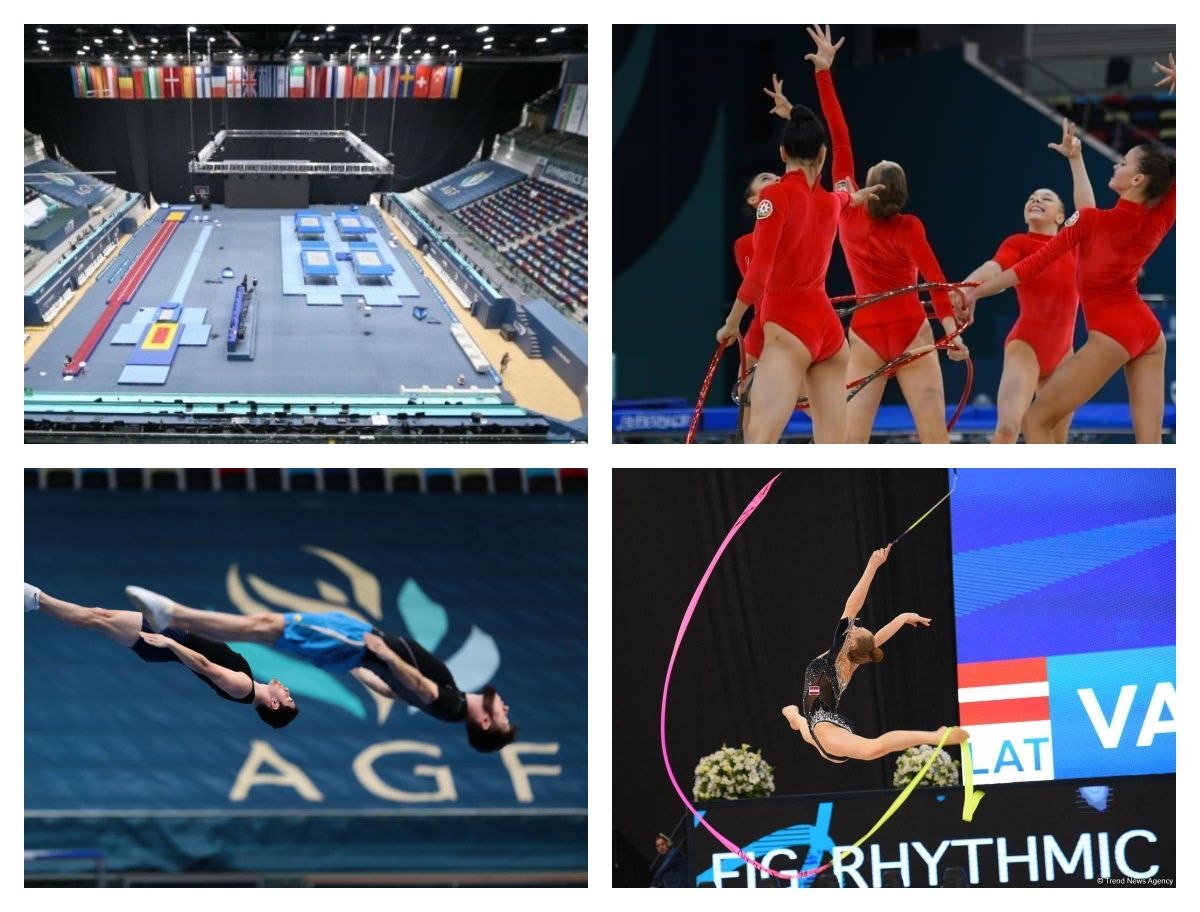 Azerbaijan Gymnastics Federation gets ready to host World Cups [PHOTOS]