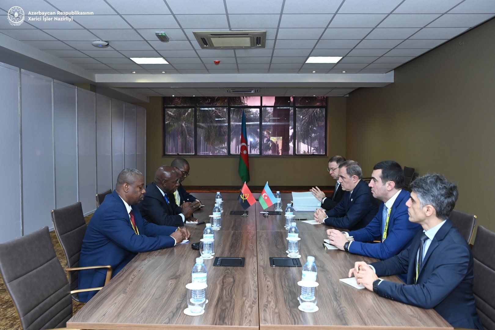 Azerbaijani FM meets with Angolan Foreign Minister [PHOTOS]