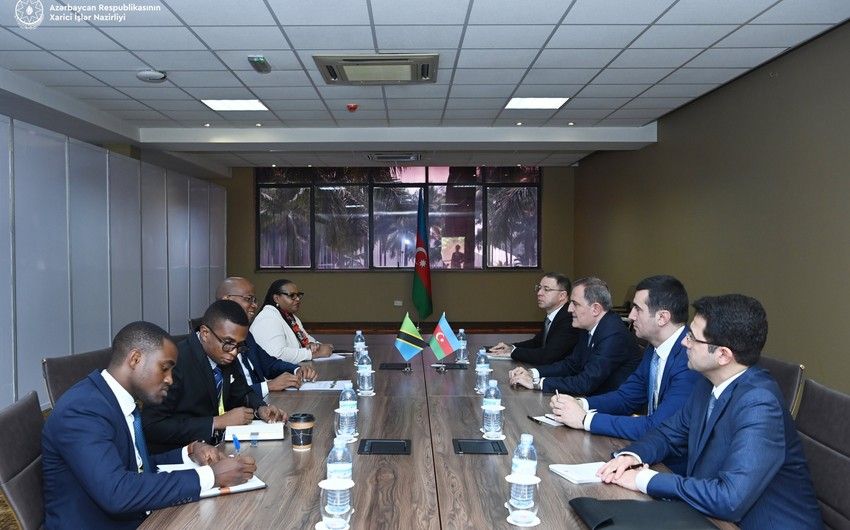 Azerbaijani Foreign Minister meets with his Tanzanian counterpart