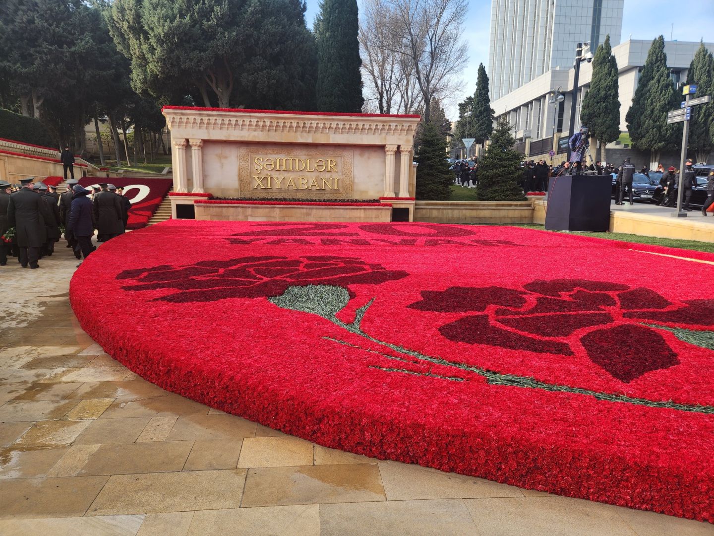 Presidential Assistant: Red carnations became the symbol of Black January 20