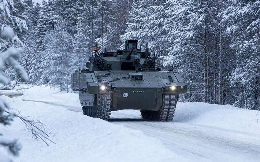 Britain tests new AJAX combat vehicle in severe frost conditions