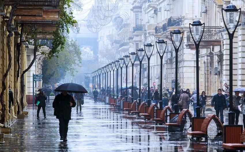 Cloudy weather expected in Baku