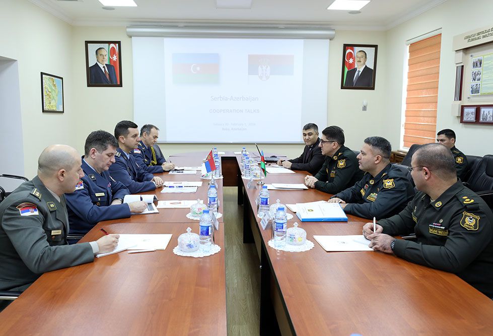 Azerbaijani, Serbian defence ministries sign bilateral military cooperation plan [PHOTOS]
