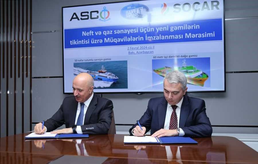 Baku Shipyard to construct seven ship including diving vessel [PHOTOS]