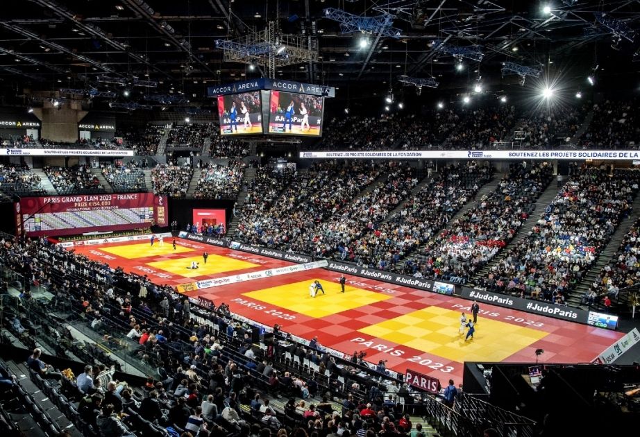 Four Azerbaijani judokas join fight at Grand Slam tournament