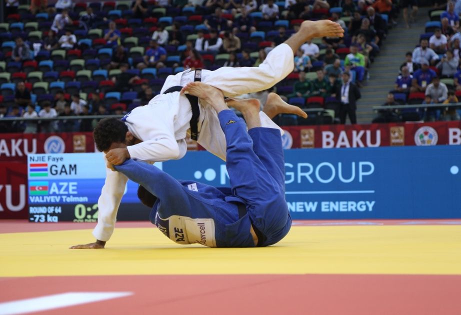 Three Azerbaijani judokas to compete on last day of Grand Slam