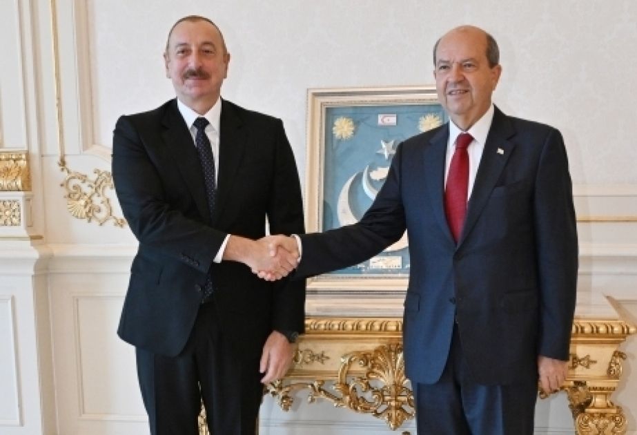 President of Northern Cyprus congratulates President Ilham Aliyev on his victory