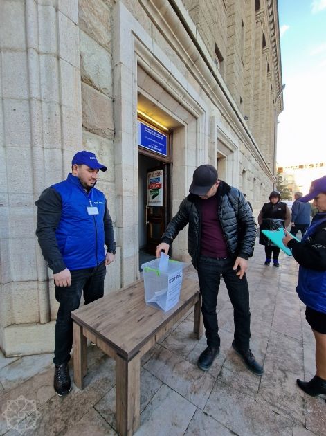 Polling stations opened in Khankandi for first time and voting kicks off [PHOTOS]