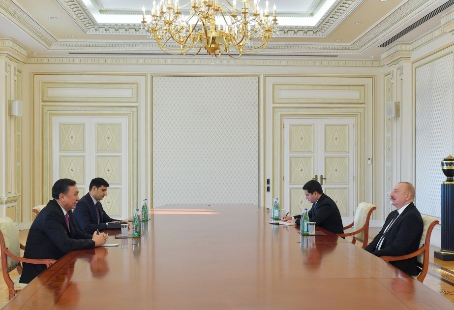 President Ilham Aliyev receives Secretary General of Organization of Turkic States [VIDEO]