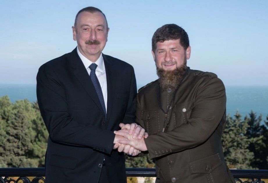 Head of Chechen Republic congratulates President Ilham Aliyev on his victory in election