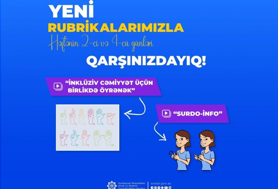 Azerbaijan launches new inclusive project for people with hearing & speech disabilities