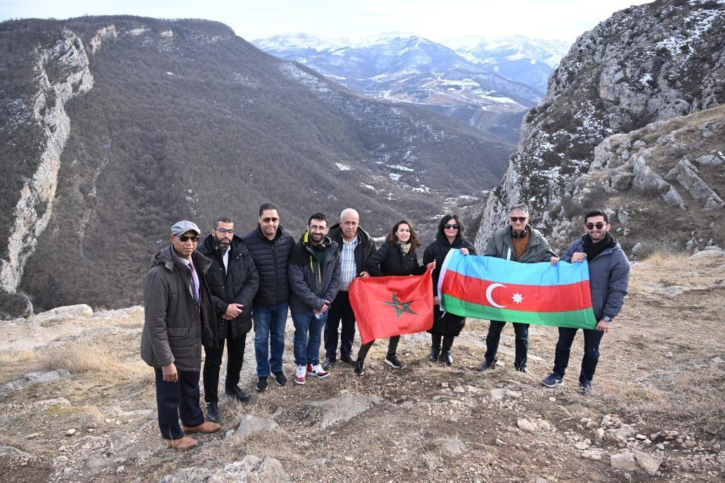 Moroccan journalists pay visit Garabagh [PHOTOS] - Gallery Image
