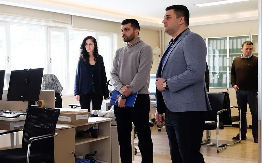 AMADA employees visiting Turkish Anti-Doping Commission