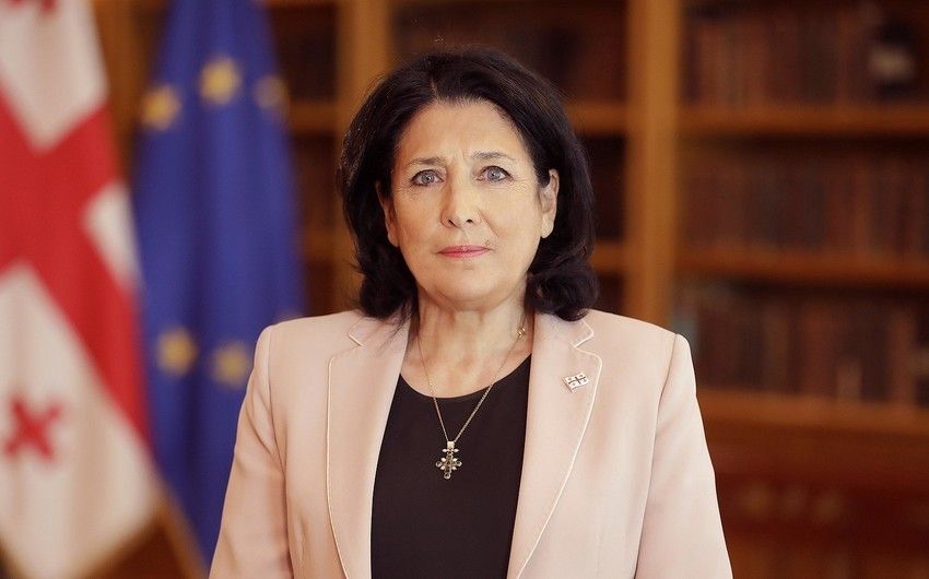 Georgia's President congratulates President Ilham Aliyev on his victory in election