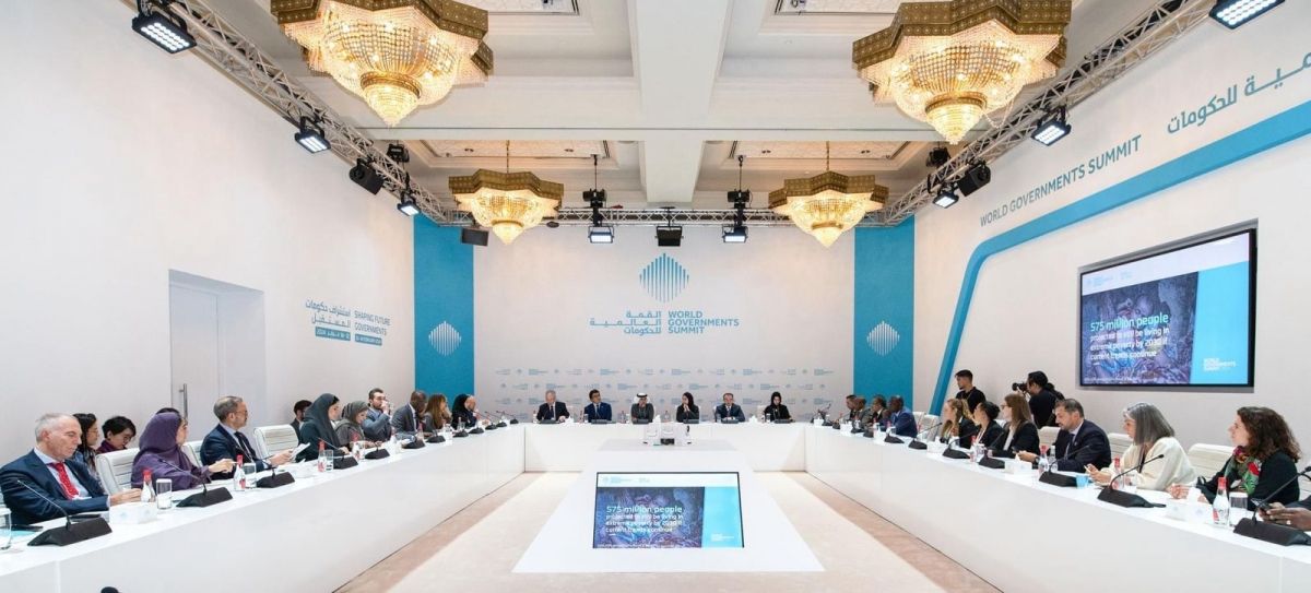 Azerbaijani delegation takes part in 11th World Government Summit [PHOTOS]