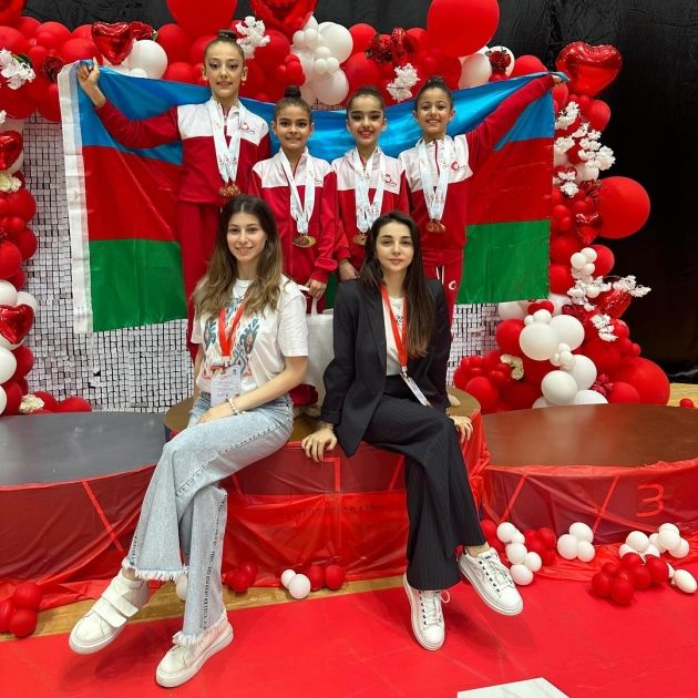Azerbaijan's rhythmic gymnasts enrich country's medal haul [PHOTOS]
