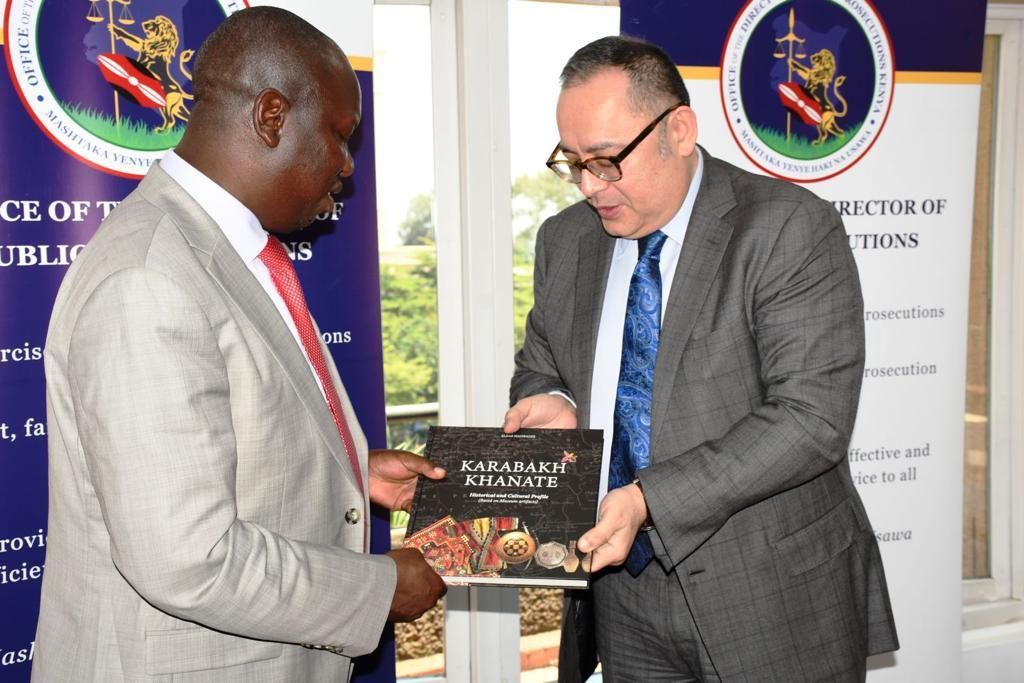 Azerbaijani ambassador meets Kenya's attorney general [PHOTOS]