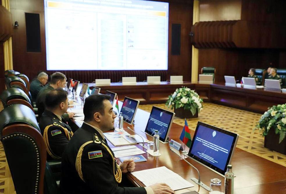 Azerbaijan's military attaché in Russia participates in Moscow meeting [PHOTOS]