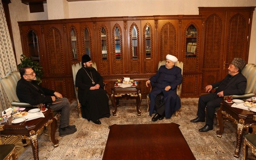 Chairman of Caucasus Muslims Board calls religious figures to make efforts for peace in Caucasus [PHOTOS]