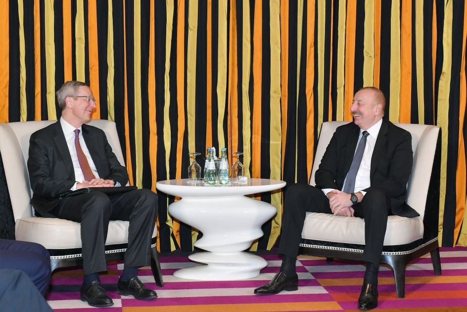 President Ilham Aliyev meets with Managing Director of German Eastern Business Association [PHOTOS\VIDEO]