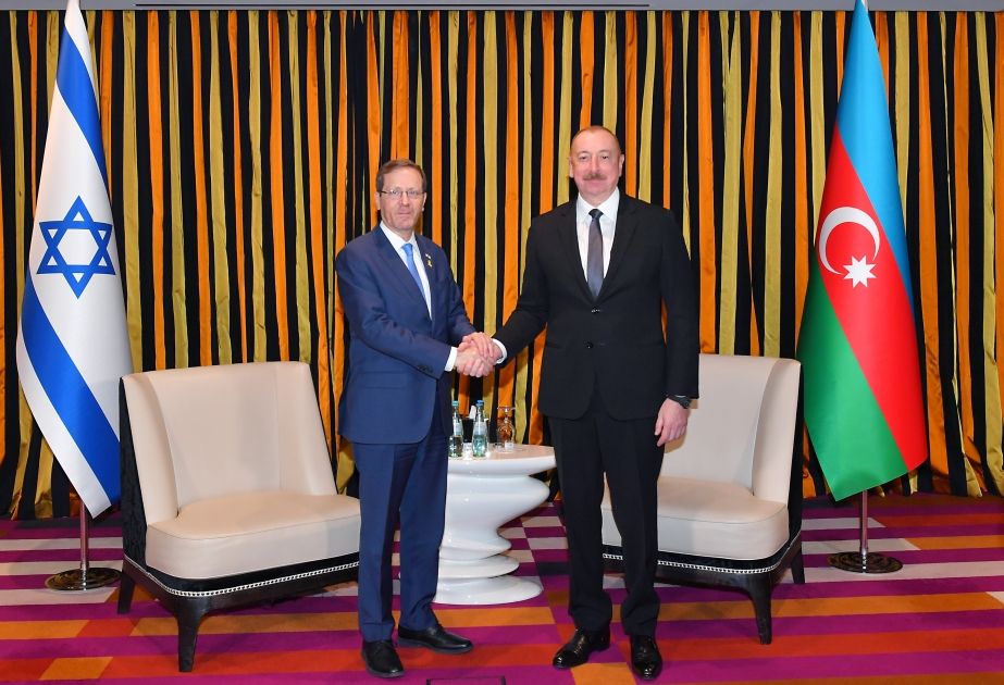 President Ilham Aliyev meets with President of Israel Isaac Herzog in Munich [PHOTOS\VIDEO]
